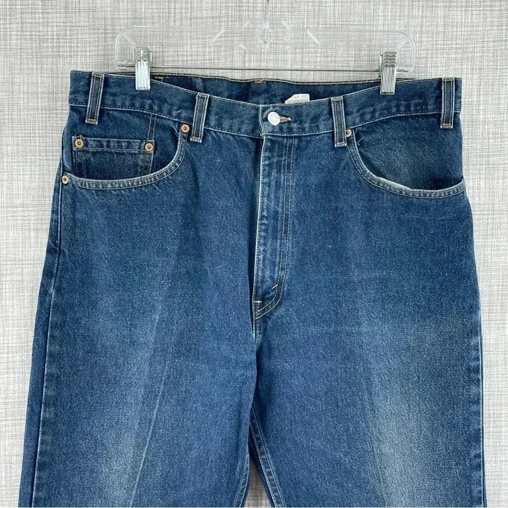 Vintage 2002 Levi's 505 mens jeans size 38 x 30 0996 - Picture 3 of 11
